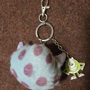 Monsters Inc Keychain Set Mike Wazowski And Sully Disney And Pixar